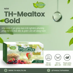 Thực phẩm bảo vệ sức khỏe TH-Mealtox GOLD (Hộp 07 gói)
