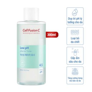 Toner Cân Bằng Cấp Ẩm Tăng Cường Hàng Rào Bảo Vệ Da Cell Fusion C Low pH Pharrier Toner