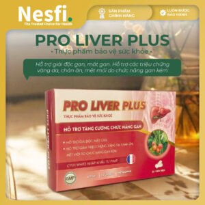 TPBVSK PRO LIVER PLUS H/30v (Hỗ trợ giải độc, mát gan, giảm mệt mỏi)