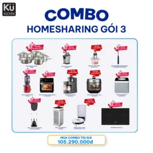 Combo Homesharing 3 Kuchen