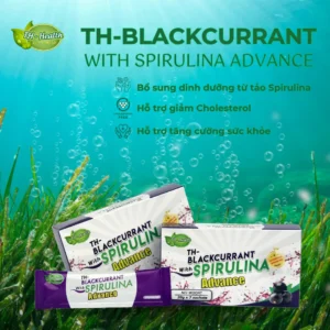 Thực phẩm bảo vệ sức khỏe TH-Blackcurrant with Spirulina Advance