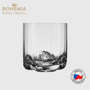 Ly uống nước và whisky pha lê 410ml Bohemia Royal Crystal Set 6 ly - MODEL: Barware Trio Waterfall 410ml