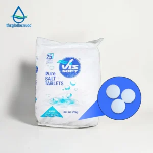 Muối viên tinh khiết Vissoft dùng để hoàn nguyên