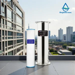 Bộ lọc nano carbon USTopwater, Model: Clo-45-US, Công suất 1200 lít/giờ, Vỏ inox