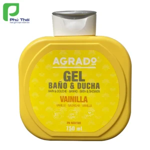 Sữa tắm Agrado hương Vanilla (Chai 750ml)