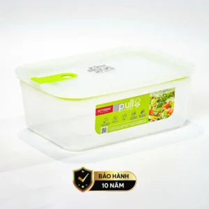 Hộp đựng thực phẩm nhựa nguyên sinh 2300ml pull box chef cao cấp OMADA - Model: M5832VA1