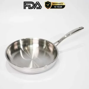 Chảo rán inox 316 26cm cao cấp KUCHEN KU FP261316