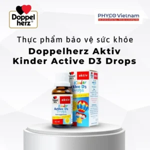 TPBVSK Doppelherz Aktiv Kinder Active D3 Drops hỗ trợ bổ sung Vitamin D3 cho trẻ