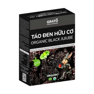 Táo Đen Hữu Cơ Grato 500g