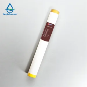 Lõi lọc thay thế xử lý sắt USTopwater 20 inches gầy, Model: F-Fera-25, Công suất 400 lít/giờ