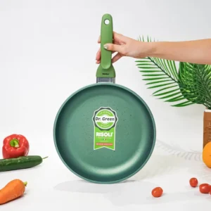 CHẢO CHỐNG DÍNH DR.GREEN® EXTRA INDUCTION - Model: CHAORisoli-00103DRIN/28