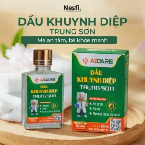 Dầu khuynh diệp Trung Sơn chai 30ml (Hỗ trợ giảm cảm cúm, sổ mũi, đau đầu, côn trùng cắn, buồn nôn)