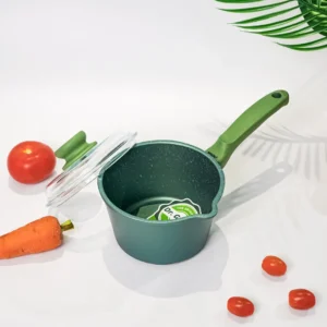 NỒI (QUÁNH) RISOLI ĐÁY TỪ SIZE 16cm DR.GREEN®EXTRA CÓ NẮP -Model: NOIRisoli-0095BDRIN/16
