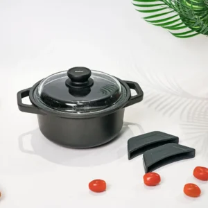 NỒI RISOLI ĐÁY TỪ CÓ NẮP BLACKPLUS® - Model: NOIRisoli-00097BPIN/20