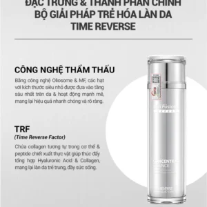 Tinh chất săn chắc da, hỗ trợ ngăn ngừa lão hóa 3in1 130ml - Cell Fusion C Expert Time Reverse Concentrate Essense