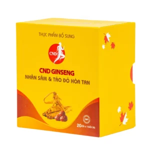 Nhân sâm và táo đỏ hòa tan (kèm túi)
