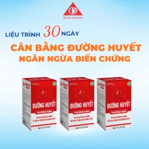 Combo 3 hộp đường huyết trường sinh