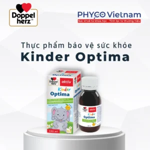 TPBVSK Kinder Optima hỗ trợ trẻ ăn ngon, tăng đề kháng, tiêu hoá cho bé