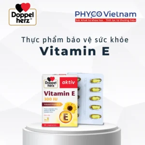 TPBVSK Doppelherz Aktiv Vitamin E hỗ trợ làm chậm quá trình lão hóa