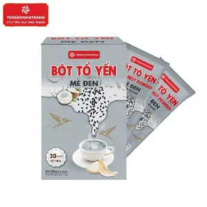 Bột tổ Yến mè đen (20g x 10 gói)