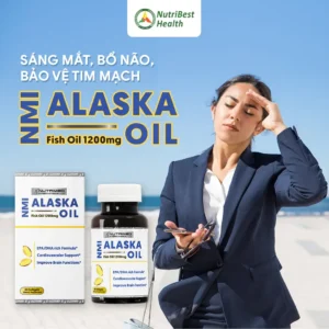 NMI Alaska Oil 60 viên - Bổ Sung Omega-3
