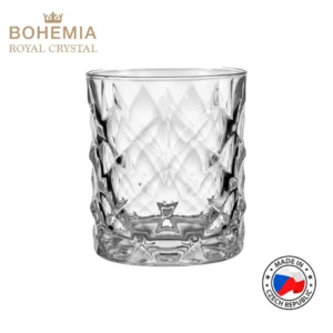 Cốc uống nước thấp ly Whisky pha lê Bohemia Royal Crystal - MODEL: Tiny