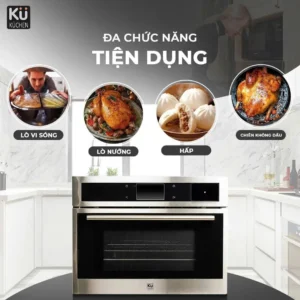 Lò vi sóng đa năng 4in1 Kuchen KU D45411