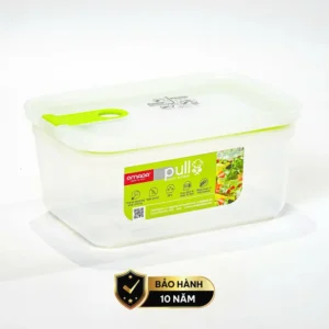 Hộp đựng thực phẩm nhựa nguyên sinh 1500ml pull box chef cao cấp OMADA - Model: M5822VA1
