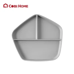 Dĩa Yangge xám lục giác 3 ngăn _378120