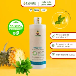 Nước giặt hương bạc hà Fuwa3e 90% enzyme dứa 500ml