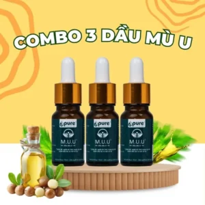 Combo 3 chai dầu mù u 10ml