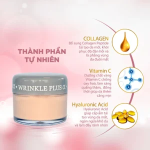 Kem hỗ trợ làm sáng vùng da mắt Wrinkle Plus Alpha Eye Zone Bright 19gr