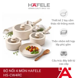 Bộ nồi 4 món Hafele HS-CW4RC