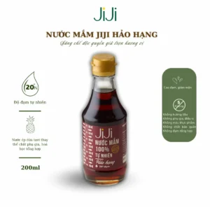 Nước mắm tự nhiên JI JI Hảo hạng 20 đạm 200ml