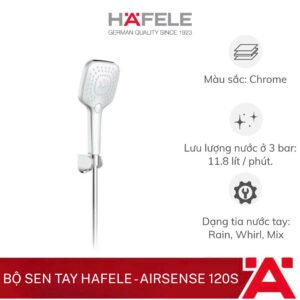 Bộ sen tay Hafele - AirSense 120S 485.60.610