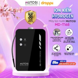 Máy điện giải ion kiềm Hydrogen Mutosi MD-T168