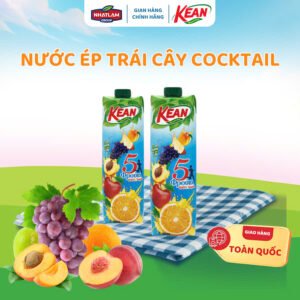 Combo 3 Nước ép trái cây cocktail - KEAN (1 lít/chai x 12 chai/thùng)