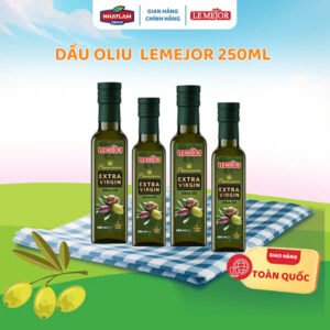 Le Mejor Dầu Oliu Extra Virgin 250ml Nhập Khẩu Từ Tây Ban Nha Giàu Omega 3 & Axit Béo