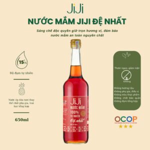 Nước mắm tự nhiên JiJi Đệ nhất 650ml