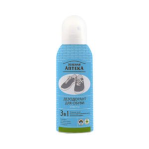 Xịt khử mùi giày Zelenaya Apteka - Effective 3in1 (150ml)