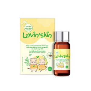 Tinh dầu thiên nhiên Lovin'Skin 25ml - Đuổi muỗi, khử khuẩn, giảm sưng ngứa cho bé