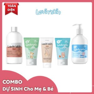 Combo dự sinh toàn diện cho mẹ & bé Lovin'Skin