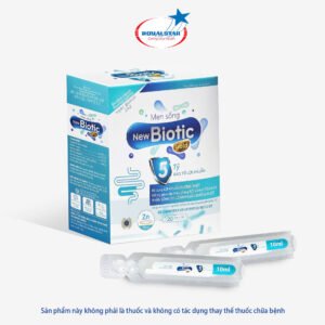 Men sống New Biotic Gold – Bổ sung 5 tỷ lợi khuẩn, hỗ trợ tiêu hóa và đường ruột
