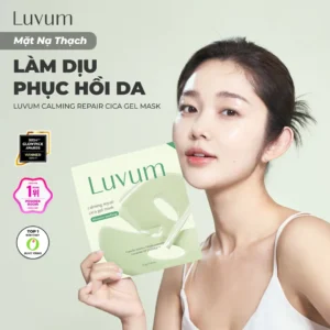 Mặt nạ thạch LUVUM Calming Repair Cica Gel Mask làm dịu da (miếng lẻ 33g)