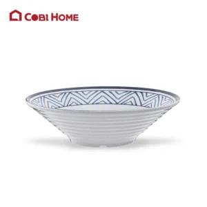 Tô tròn cao xanh có vân Size 34.8cm _378083 _C032 -13.75 -LXT
