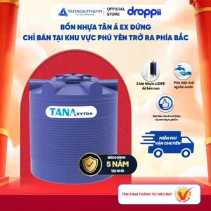 Bồn nhựa Tân Á 500D EX, CHỈ BÁN TẠI KHU VỰC MIỀN BẮC