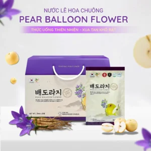 Nước lê hoa chuông 70ml x 20 gói