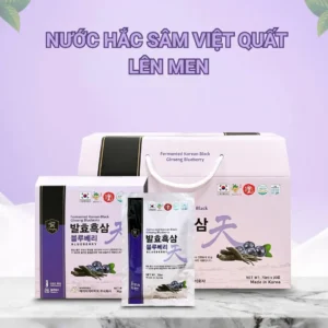 Nước hắc sâm việt quất 70ml x 20 gói