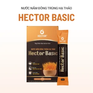 Thực phẩm bảo vệ sức khỏe Nước nấm đông trùng hạ thảo Hector Basic (15 túi)