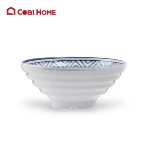 Tô tròn xanh có vân viền Size 22cm _378076 _J -9 -LXT